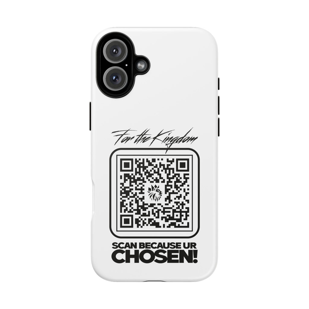 Phone Case — “For the Kingdom” QR Design: Scan Because Ur Chosen