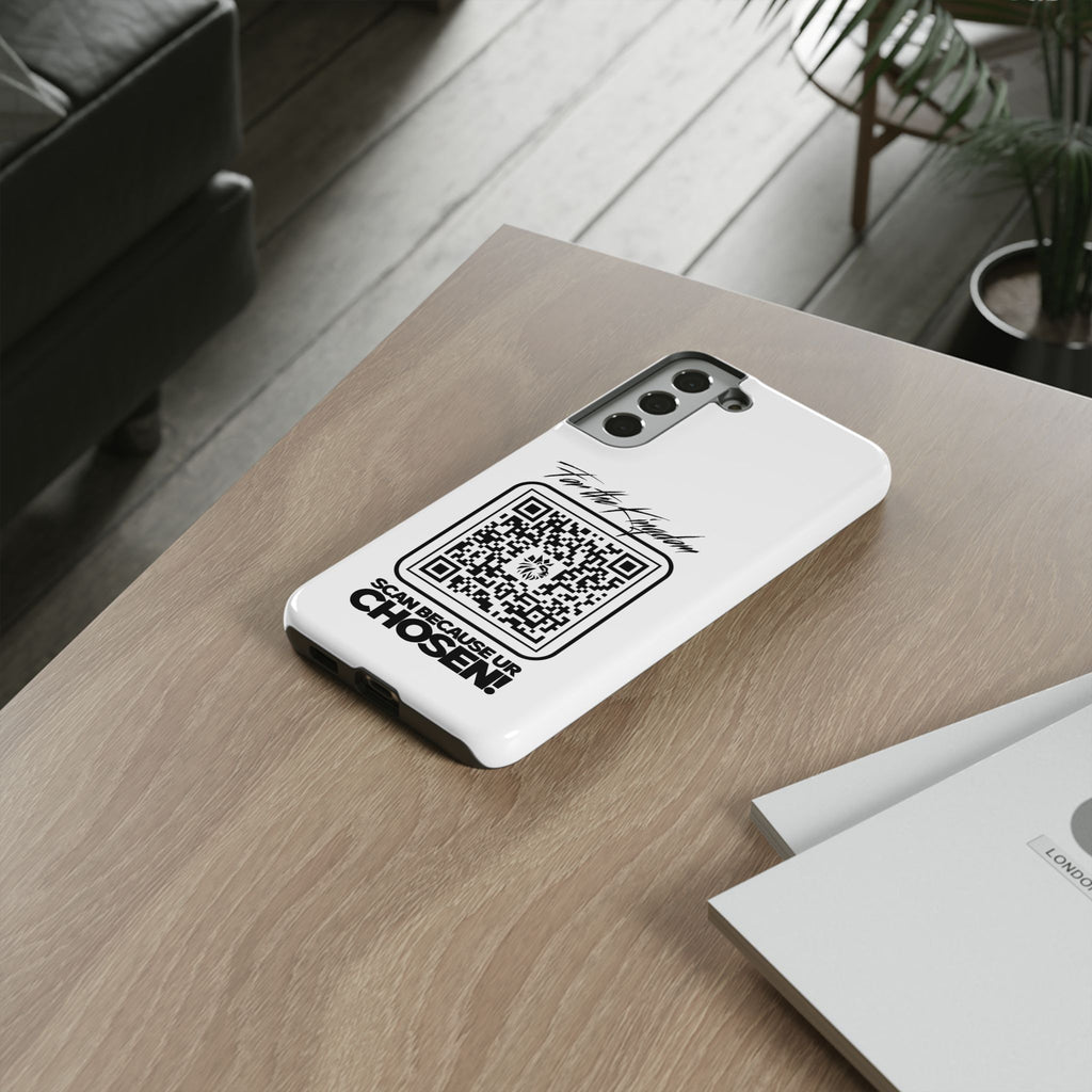 Phone Case — “For the Kingdom” QR Design: Scan Because Ur Chosen