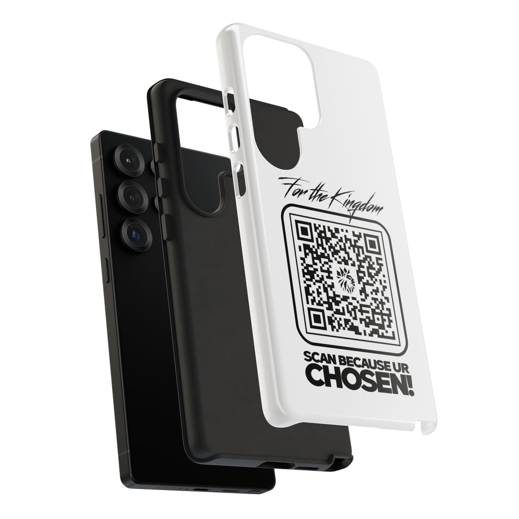 Phone Case — “For the Kingdom” QR Design: Scan Because Ur Chosen
