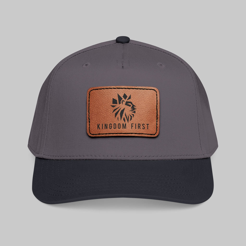 Copy of Kingdom First Leather Patch Baseball Cap
