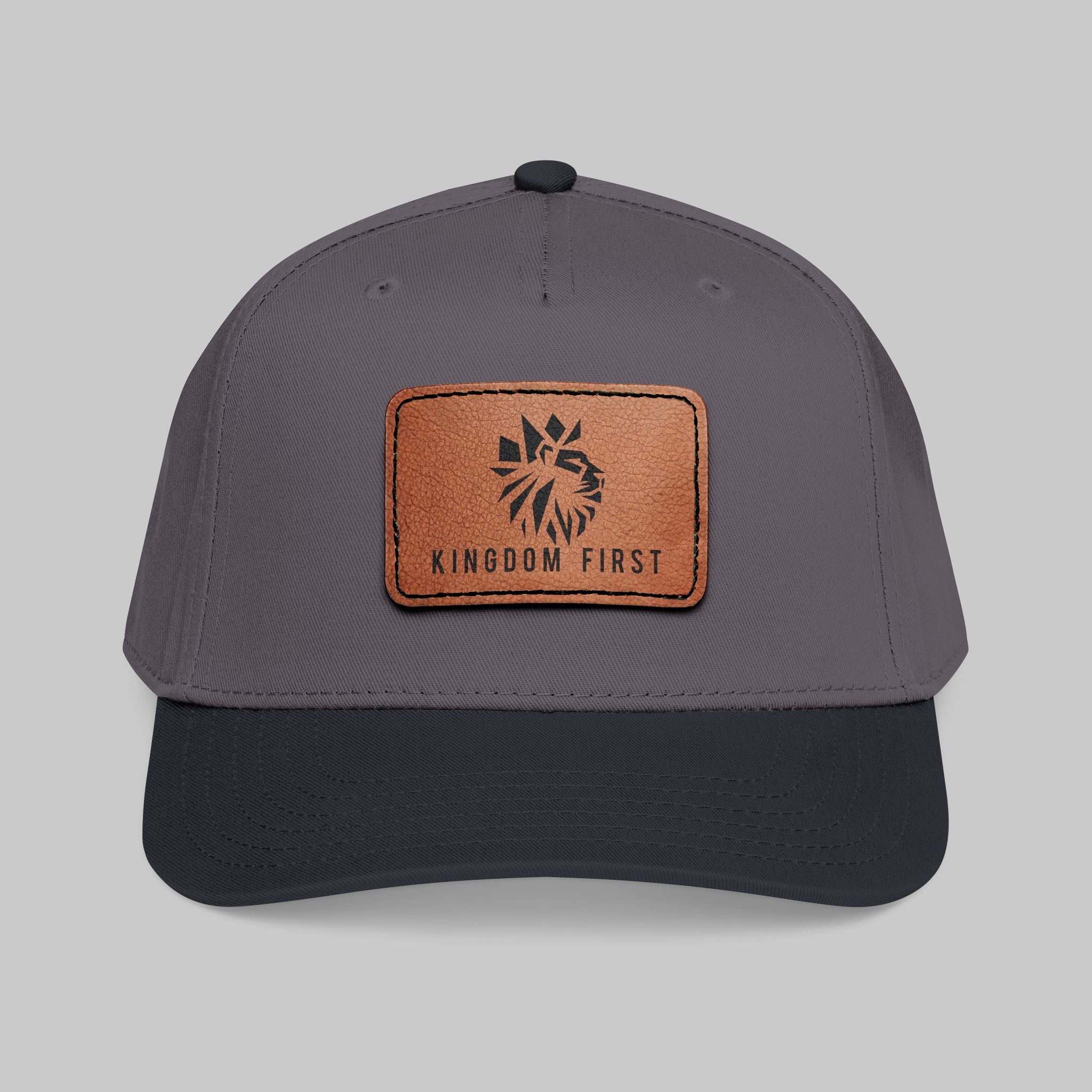 Copy of Kingdom First Leather Patch Baseball Cap