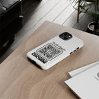 Phone Case — “For the Kingdom” QR Design: Scan Because Ur Chosen
