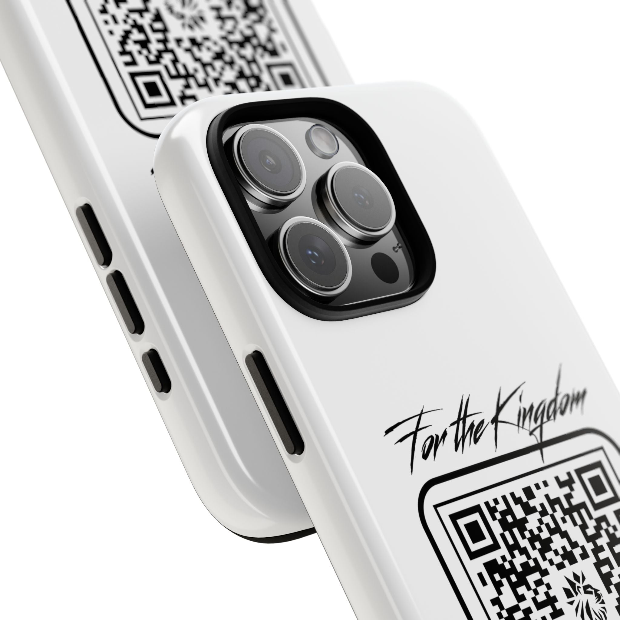 Phone Case — “For the Kingdom” QR Design: Scan Because Ur Chosen