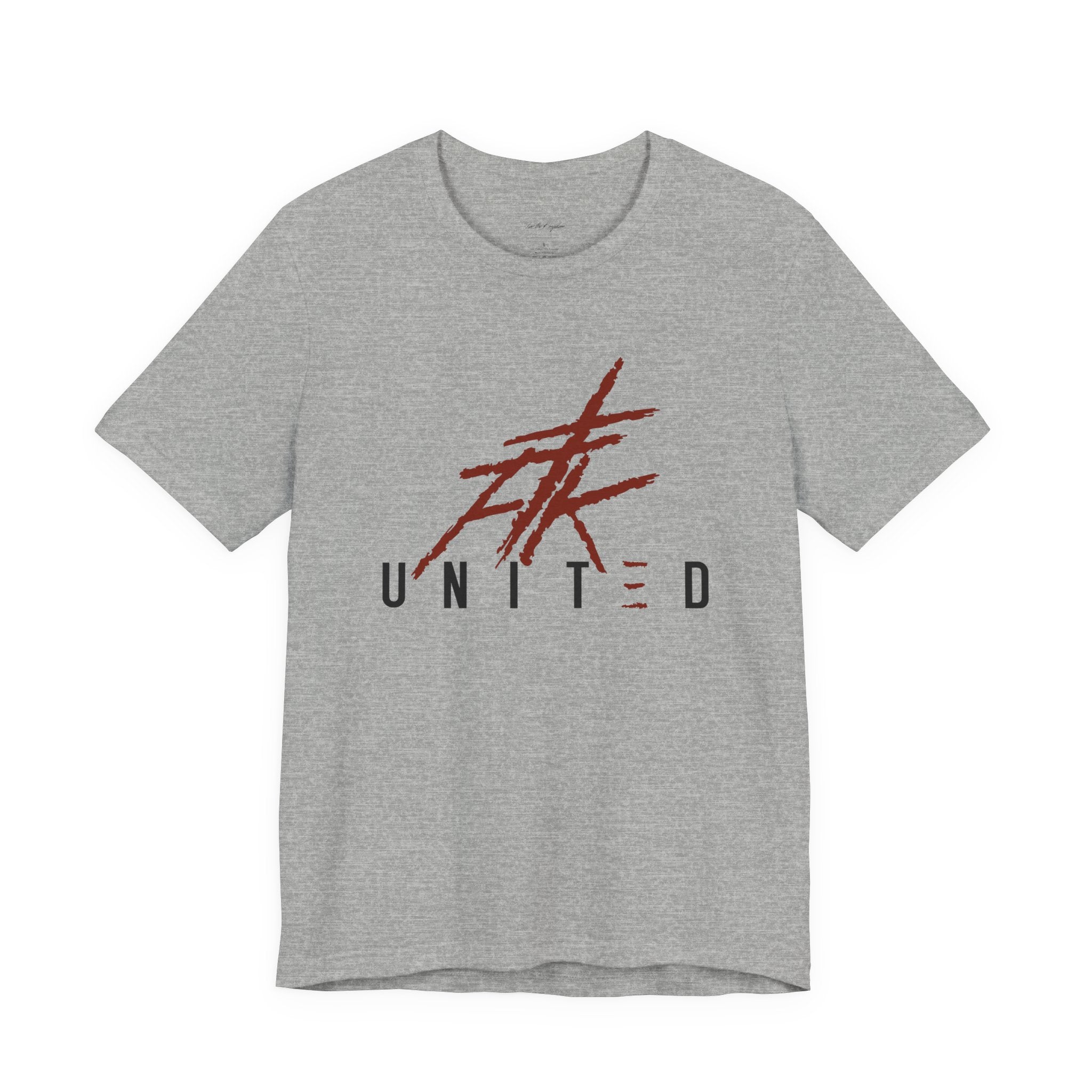 FTK UNIT≡D Logo  Dark Pallete T-Shirt — Bold Brushstroke Graphic Tee