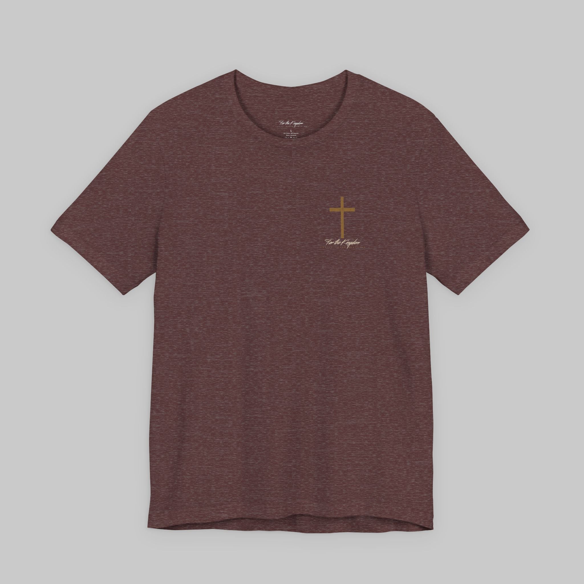 Christian T-Shirt — "Jesus Paid It All" Cross Graphic Tee