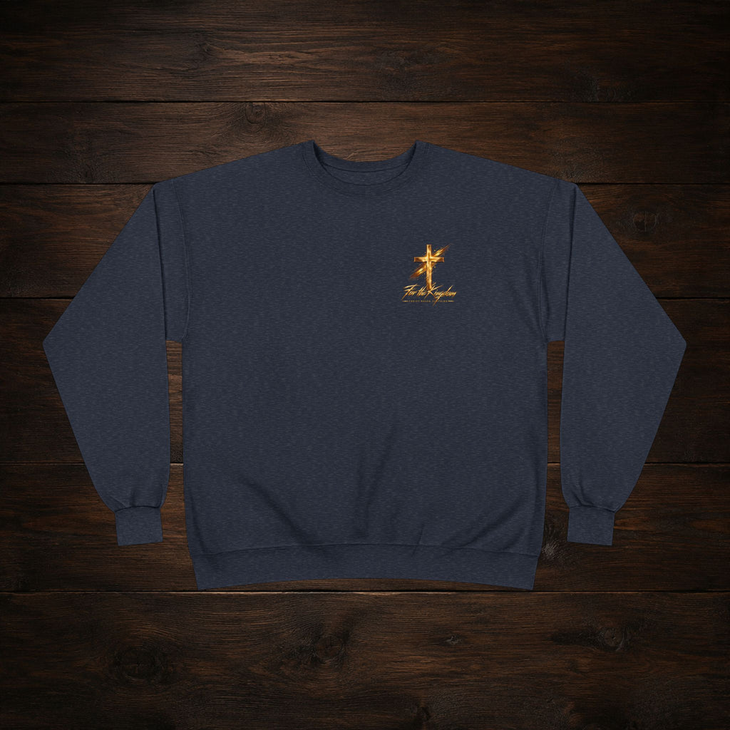 Christian Crewneck Sweatshirt — "BYOB (Bring Your Own Bible)" Faith Graphic