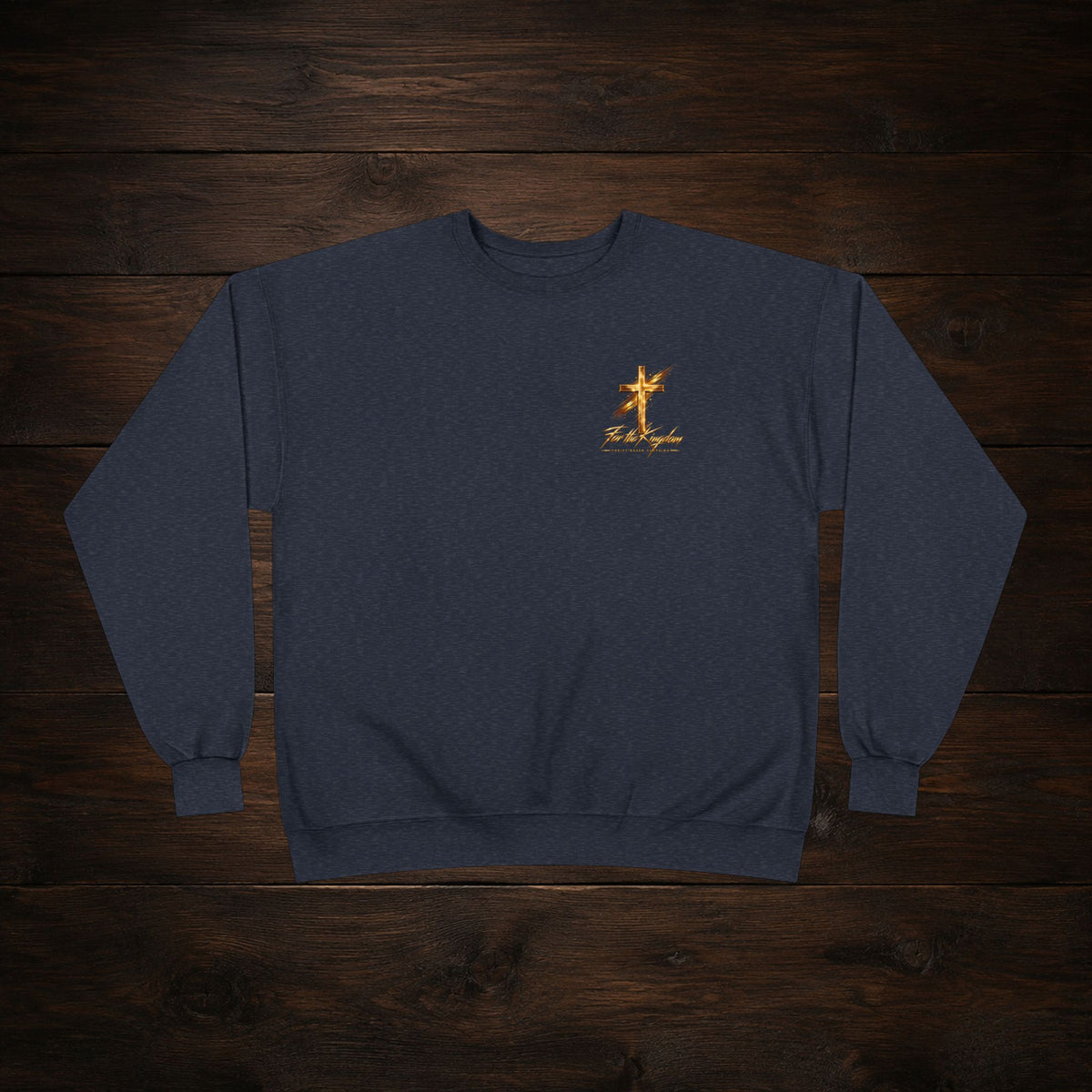 Christian Crewneck Sweatshirt — "BYOB (Bring Your Own Bible)" Faith Graphic