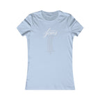 Focus on Jesus - Light Palette Inspirational Christian Women's T-Shirt