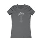 Focus on Jesus - Light Palette Inspirational Christian Women's T-Shirt