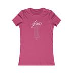 Focus on Jesus - Light Palette Inspirational Christian Women's T-Shirt