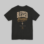Blessed Assurance Tee — Christian Cross T‑Shirt ("Blessed Assurance" back print)
