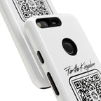Phone Case — “For the Kingdom” QR Design: Scan Because Ur Chosen