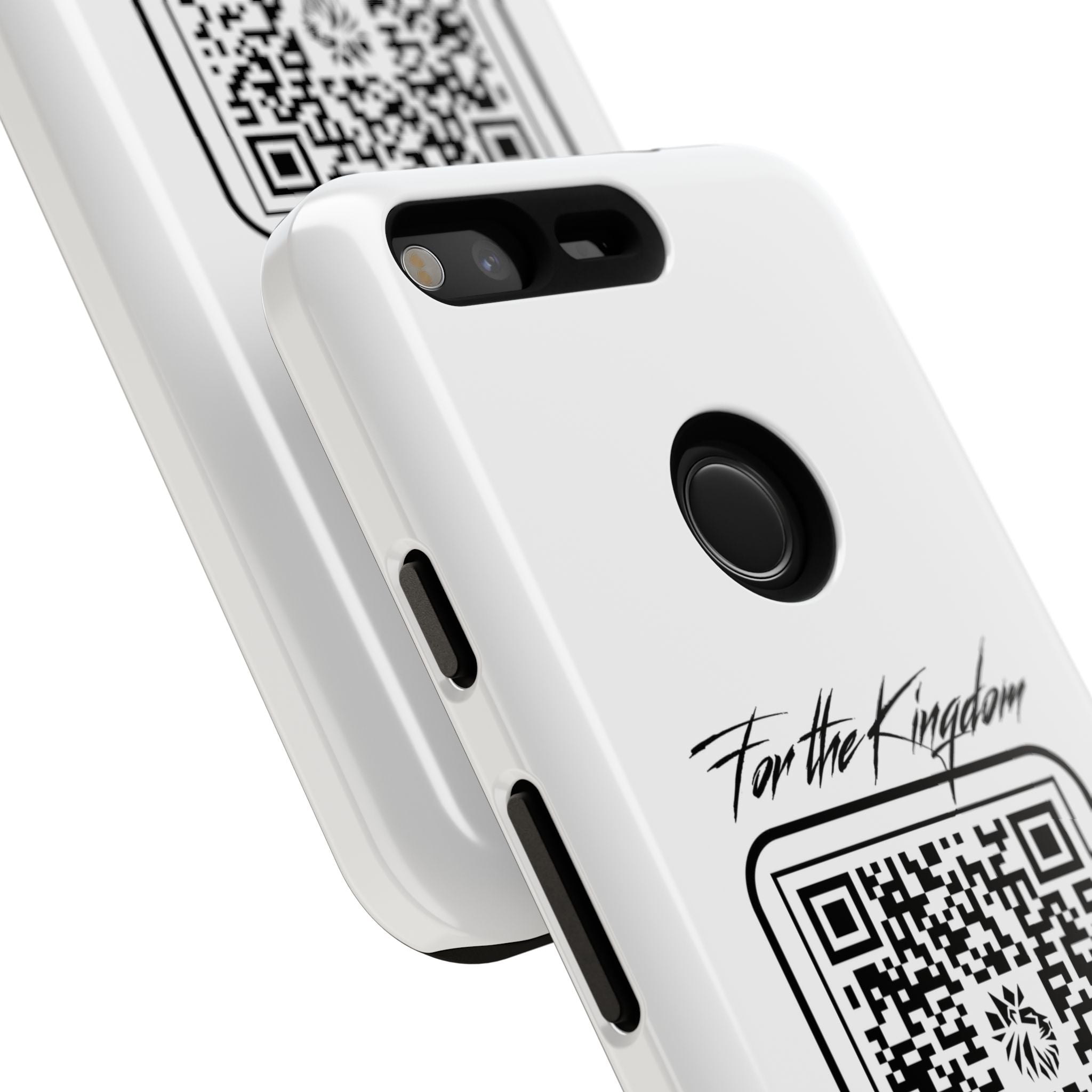 Phone Case — “For the Kingdom” QR Design: Scan Because Ur Chosen