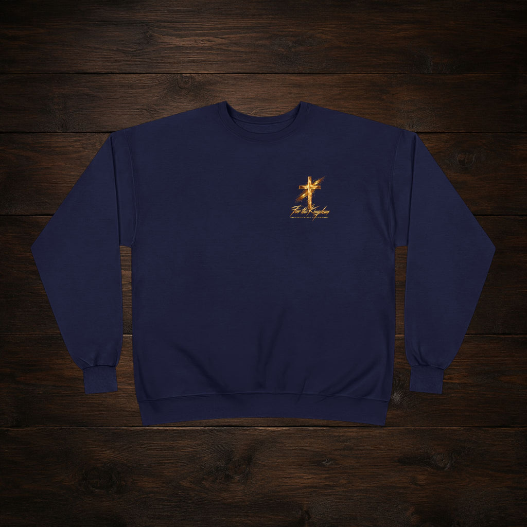Christian Crewneck Sweatshirt — "BYOB (Bring Your Own Bible)" Faith Graphic