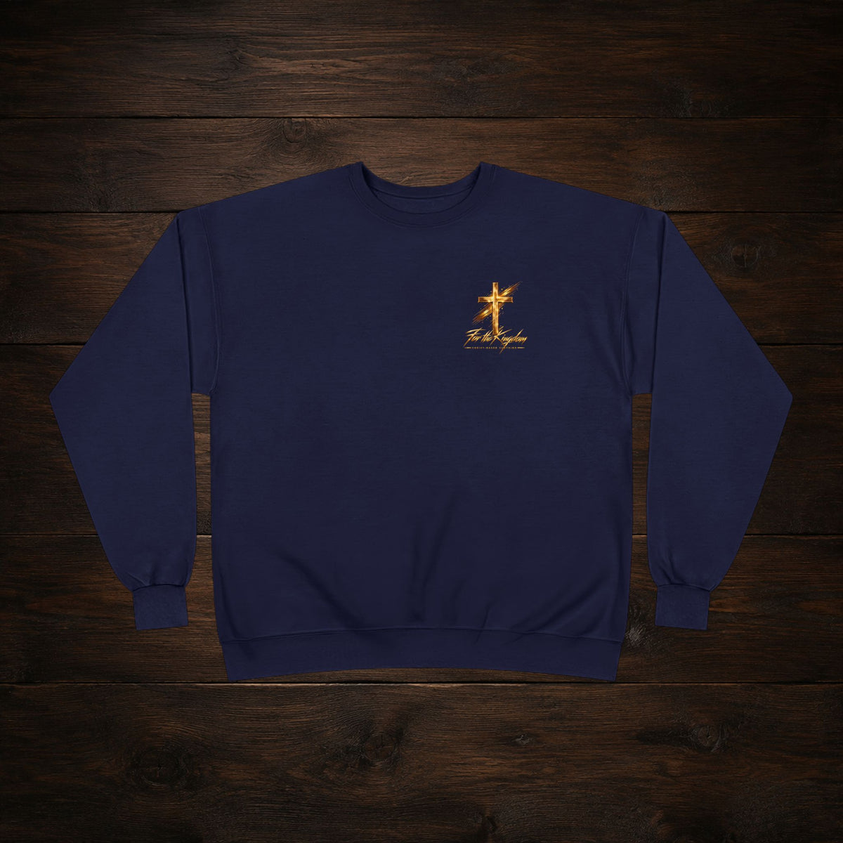 Christian Crewneck Sweatshirt — "BYOB (Bring Your Own Bible)" Faith Graphic