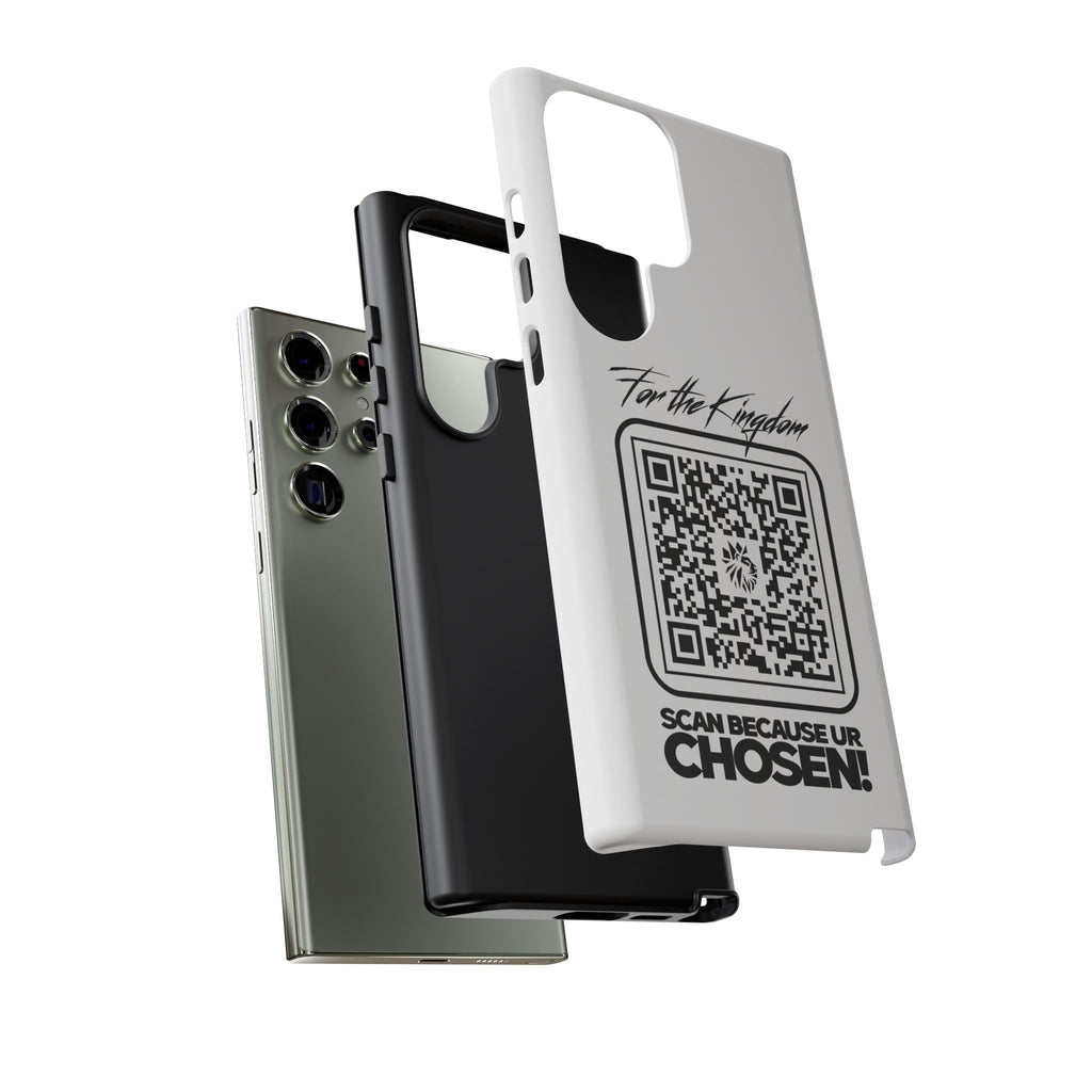 Phone Case — “For the Kingdom” QR Design: Scan Because Ur Chosen