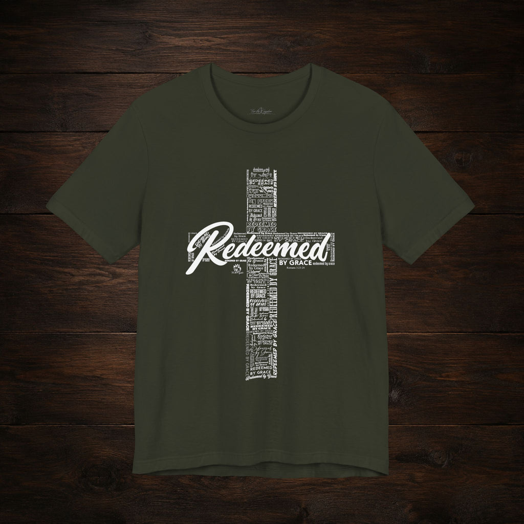 Redeemed by Grace Light Palette Christian T-Shirt