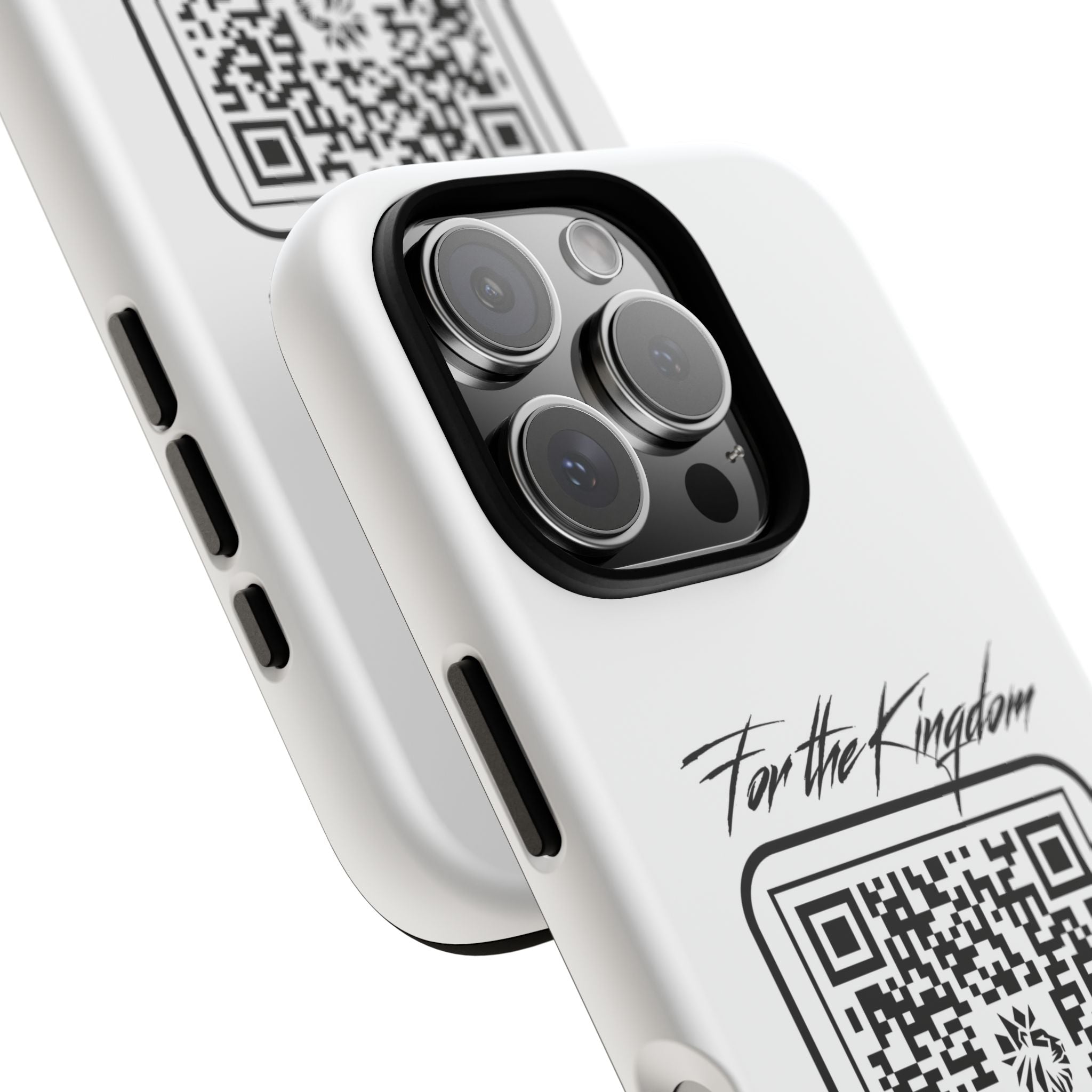 Phone Case — “For the Kingdom” QR Design: Scan Because Ur Chosen