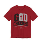 Copy of God Checked T-Shirt — Christian Faith Graphic Tee