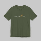Kingdom First Lion Tee – Faith-Based Graphic T-Shirt
