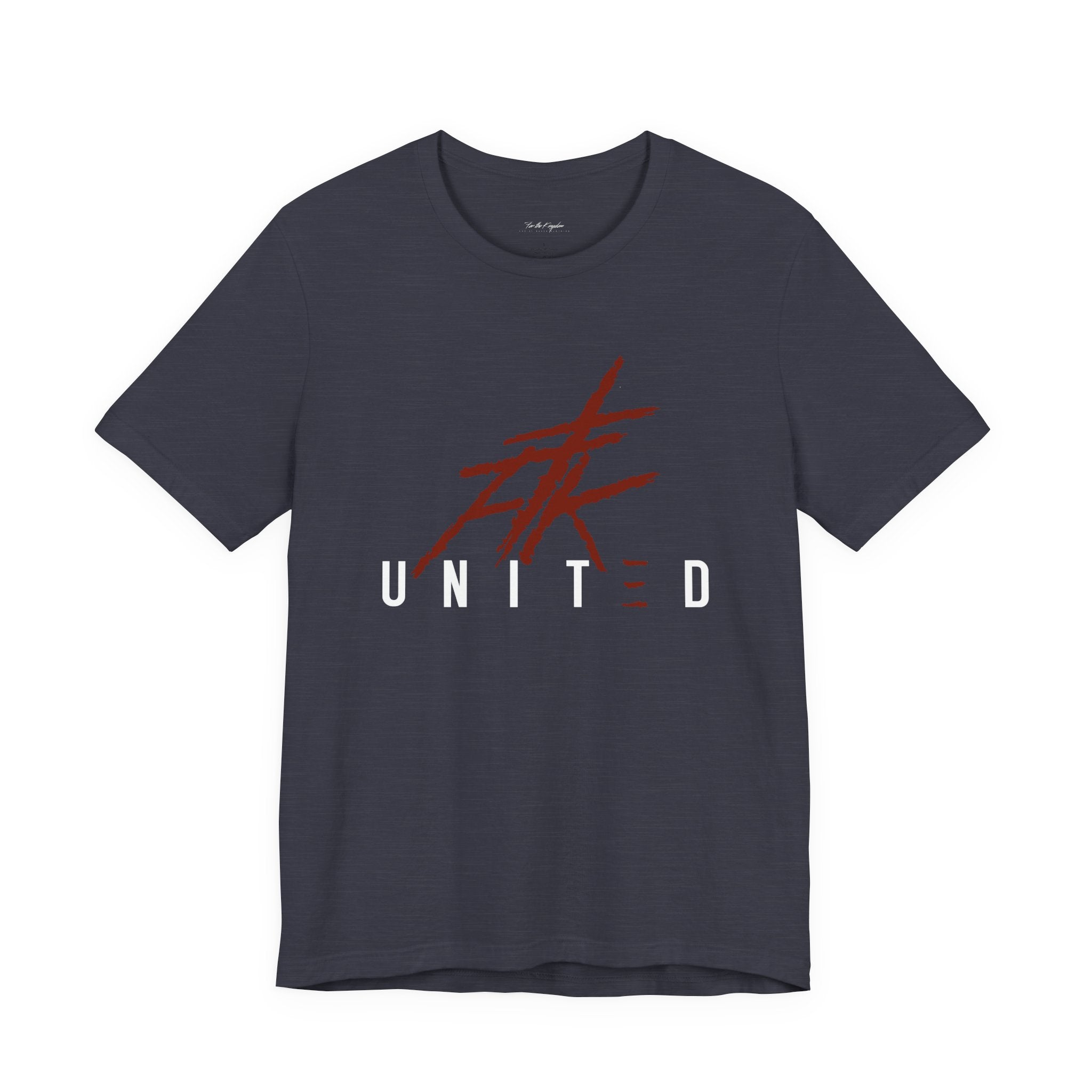 FTK UNIT≡D Logo Light Pallete T-Shirt — Bold Brushstroke Graphic Tee