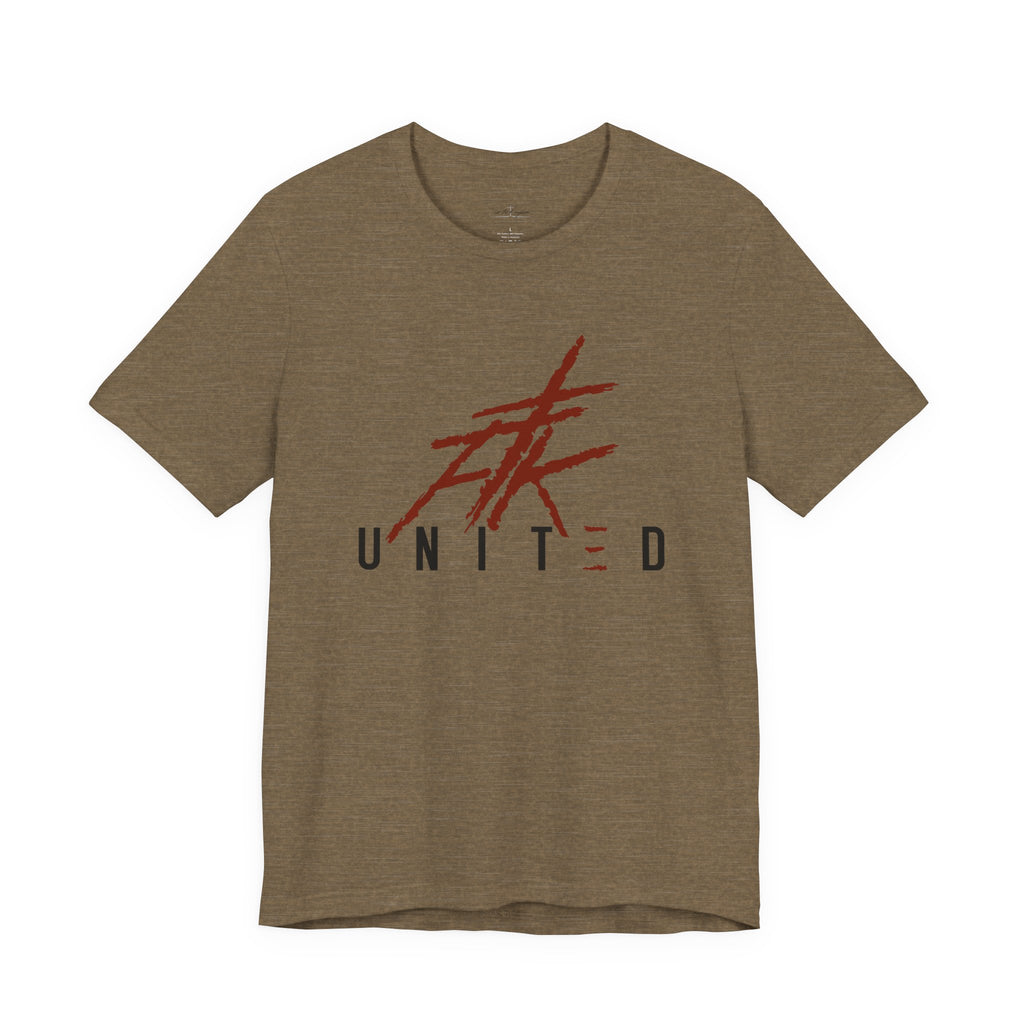 FTK UNIT≡D Logo  Dark Pallete T-Shirt — Bold Brushstroke Graphic Tee