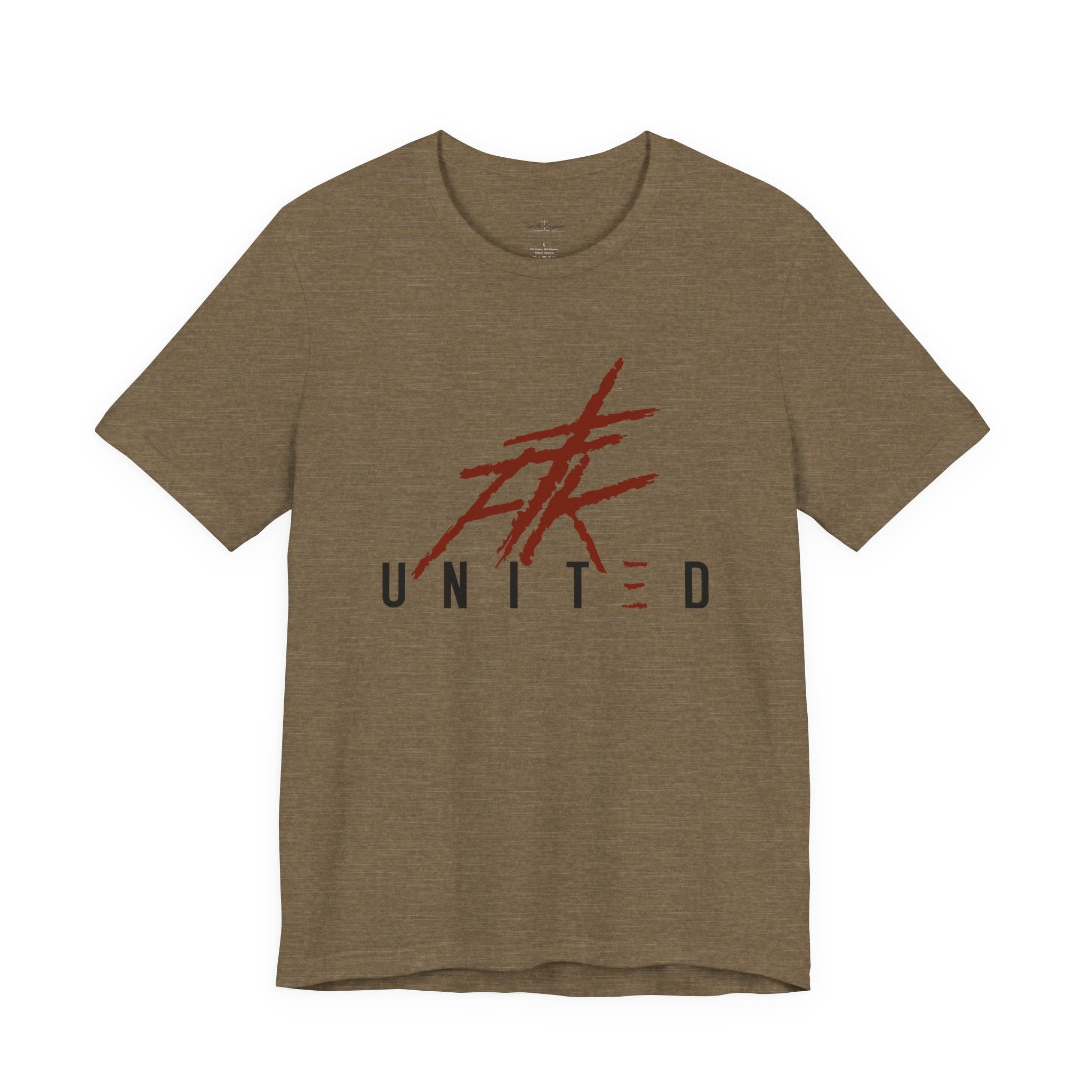 FTK UNIT≡D Logo  Dark Pallete T-Shirt — Bold Brushstroke Graphic Tee