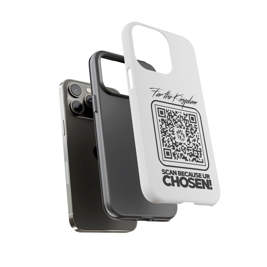Phone Case — “For the Kingdom” QR Design: Scan Because Ur Chosen