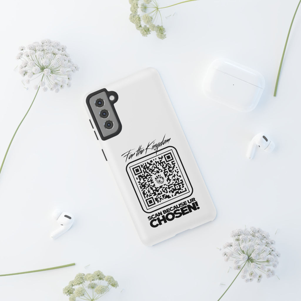 Phone Case — “For the Kingdom” QR Design: Scan Because Ur Chosen