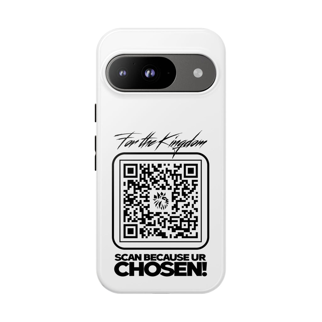 Phone Case — “For the Kingdom” QR Design: Scan Because Ur Chosen