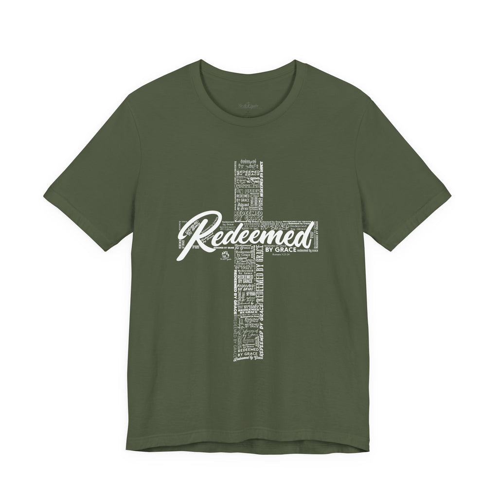 Redeemed by Grace Light Palette Christian T-Shirt