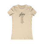 Focus on Jesus - Dark Palette Inspirational Christian Women's T-Shirt