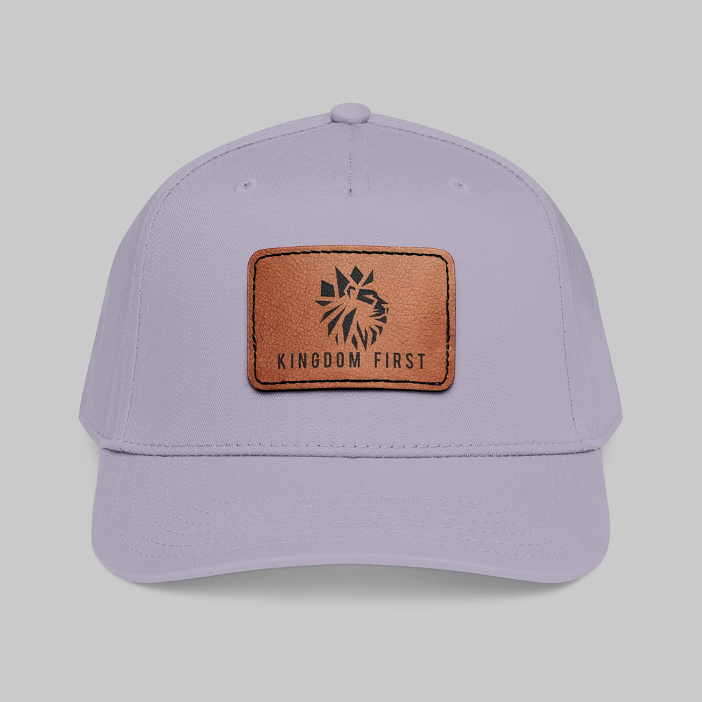 Copy of Kingdom First Leather Patch Baseball Cap