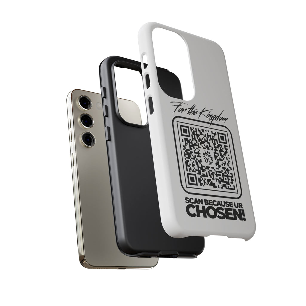 Phone Case — “For the Kingdom” QR Design: Scan Because Ur Chosen
