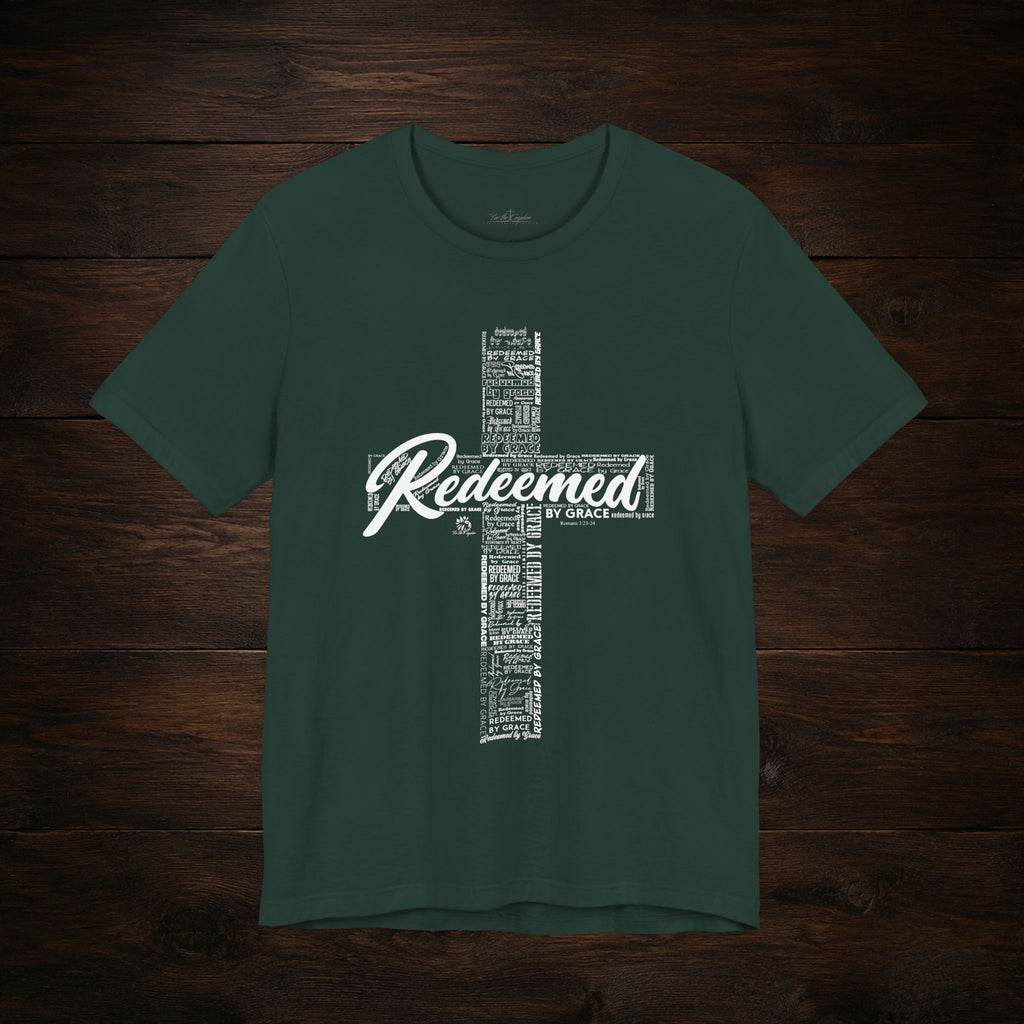 Redeemed by Grace Light Palette Christian T-Shirt