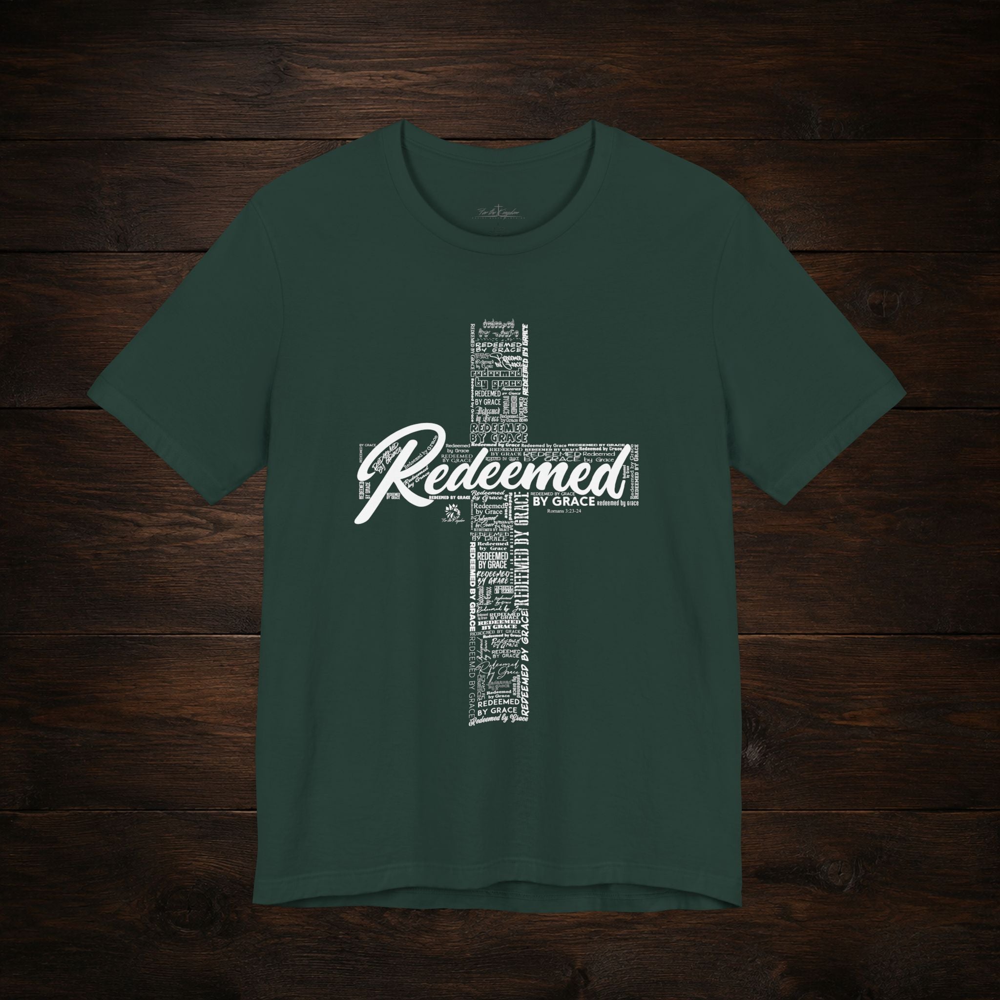 Redeemed by Grace Light Palette Christian T-Shirt