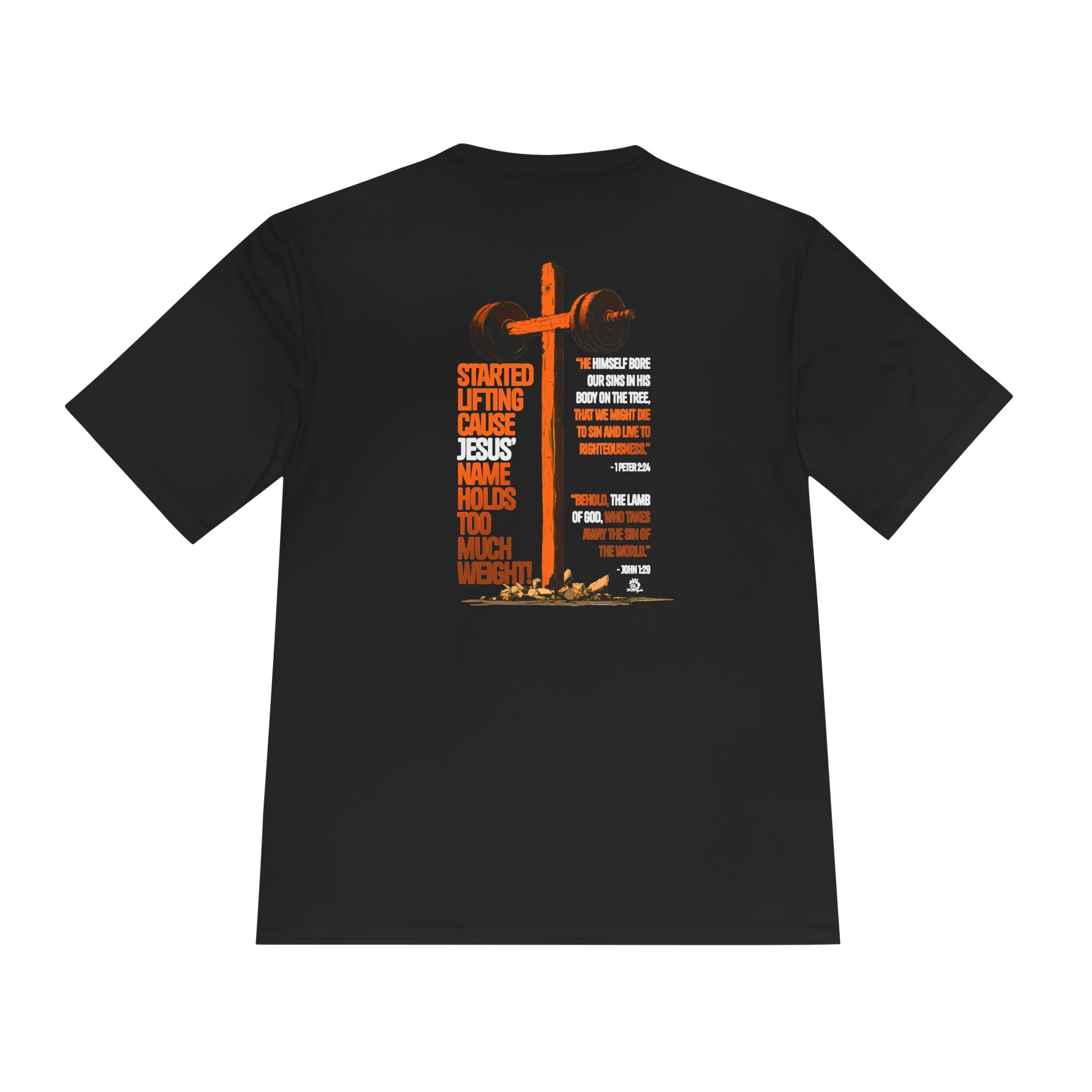 Started Lifting- Workout Moisture-Wicking Tee