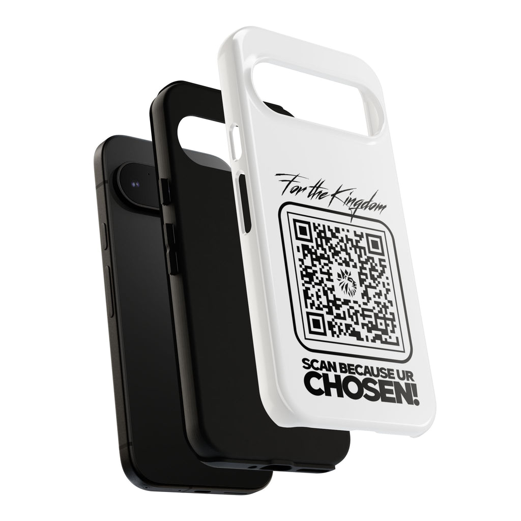 Phone Case — “For the Kingdom” QR Design: Scan Because Ur Chosen