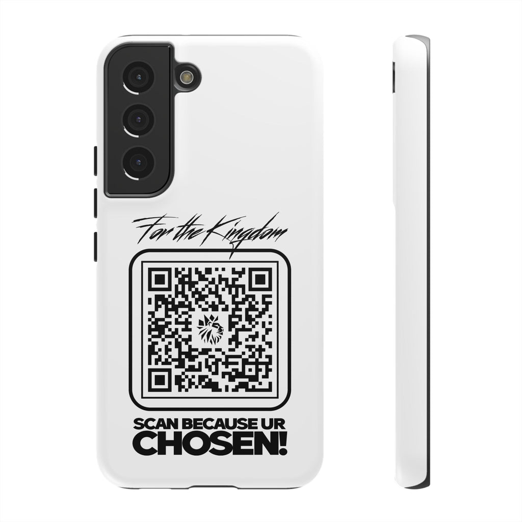 Phone Case — “For the Kingdom” QR Design: Scan Because Ur Chosen