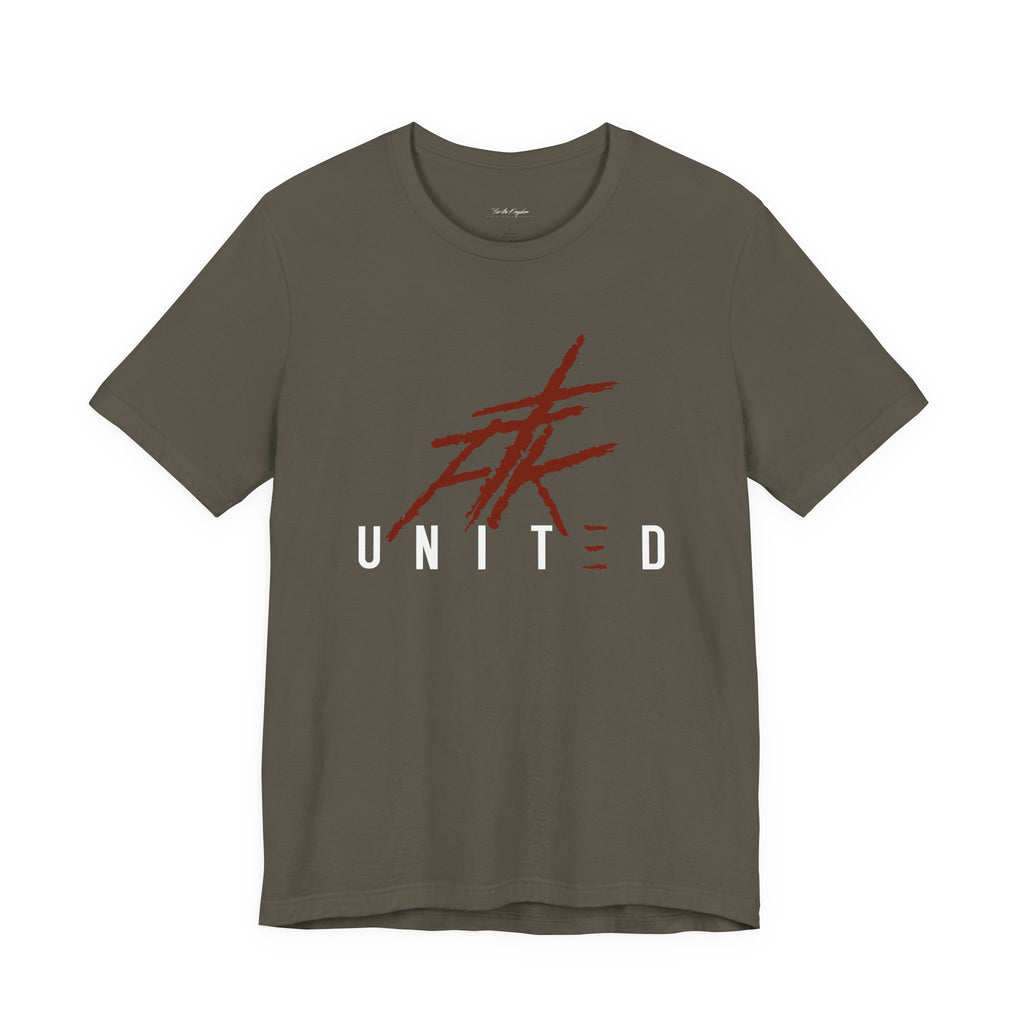 FTK UNIT≡D Logo Light Pallete T-Shirt — Bold Brushstroke Graphic Tee