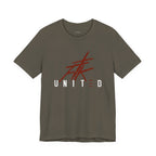 FTK UNIT≡D Logo Light Pallete T-Shirt — Bold Brushstroke Graphic Tee