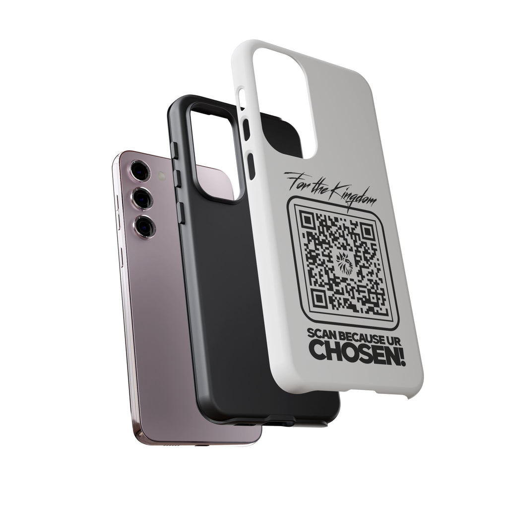 Phone Case — “For the Kingdom” QR Design: Scan Because Ur Chosen