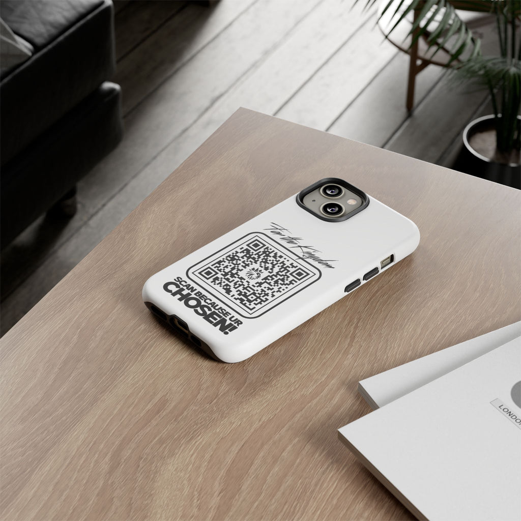 Phone Case — “For the Kingdom” QR Design: Scan Because Ur Chosen