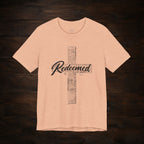 Redeemed by Grace Dark Palette Christian T-Shirt