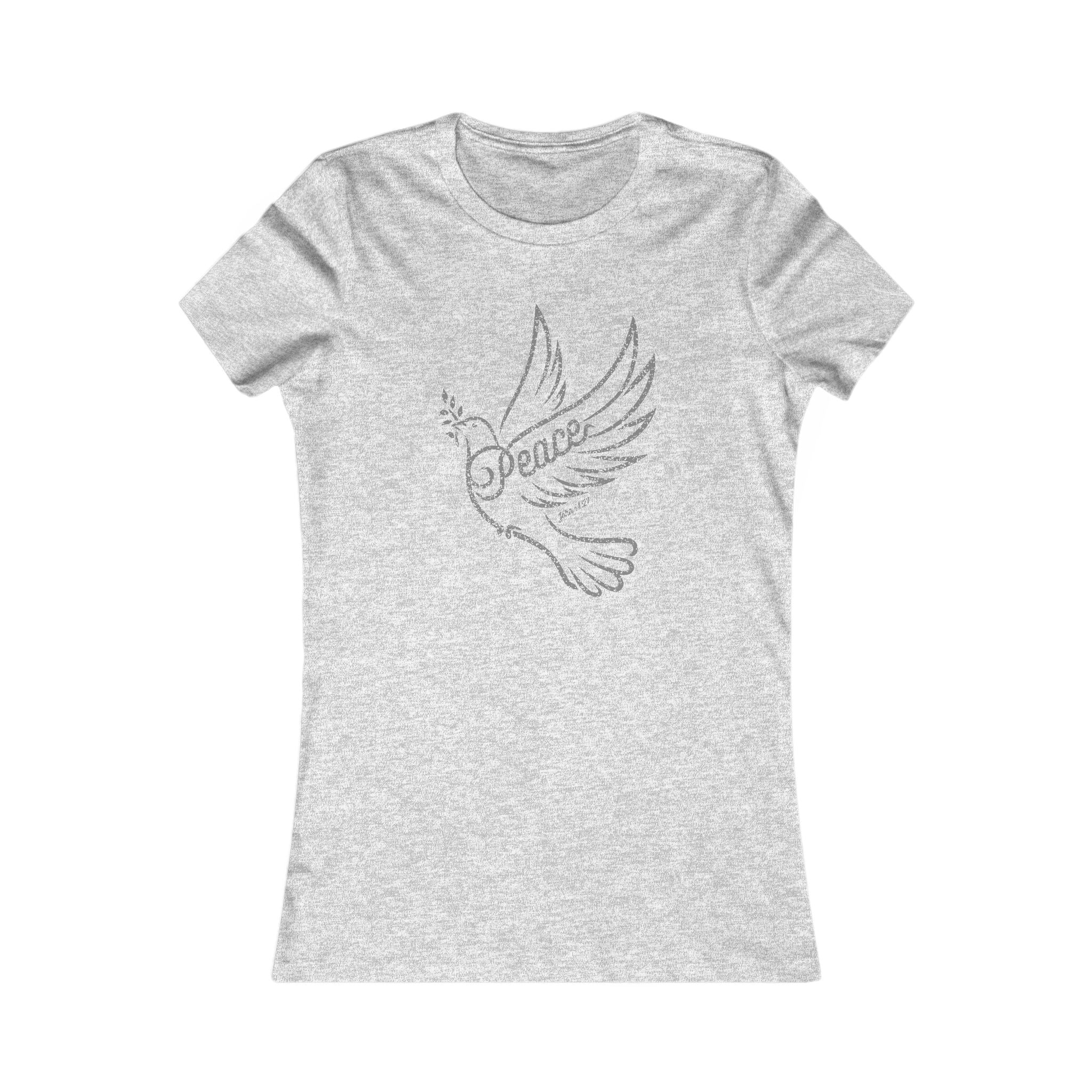 Dark Palette Peace Dove Women's Tee — 'Peace' Graphic Shirt