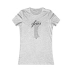 Focus on Jesus - Dark Palette Inspirational Christian Women's T-Shirt