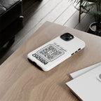 Phone Case — “For the Kingdom” QR Design: Scan Because Ur Chosen