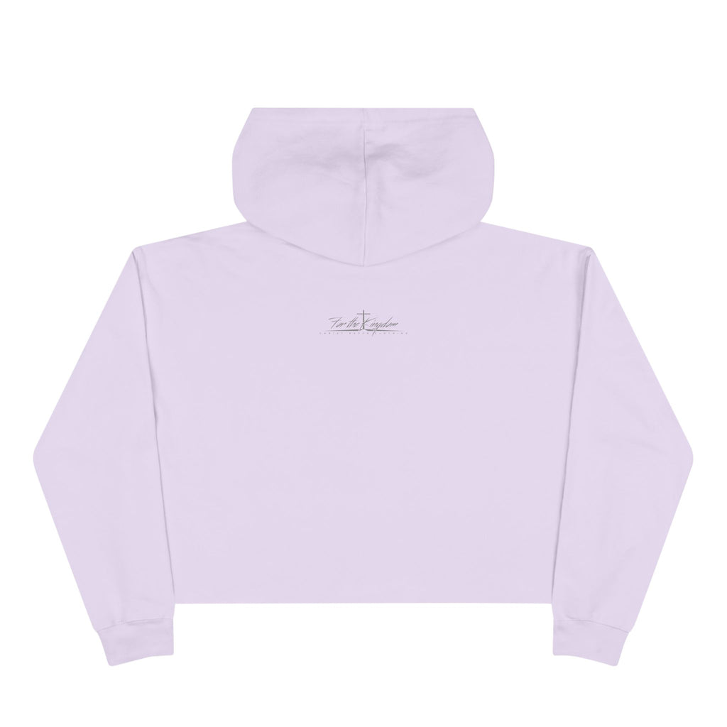 Just a Girl in Love with Jesus - Christian Crop Hoodie