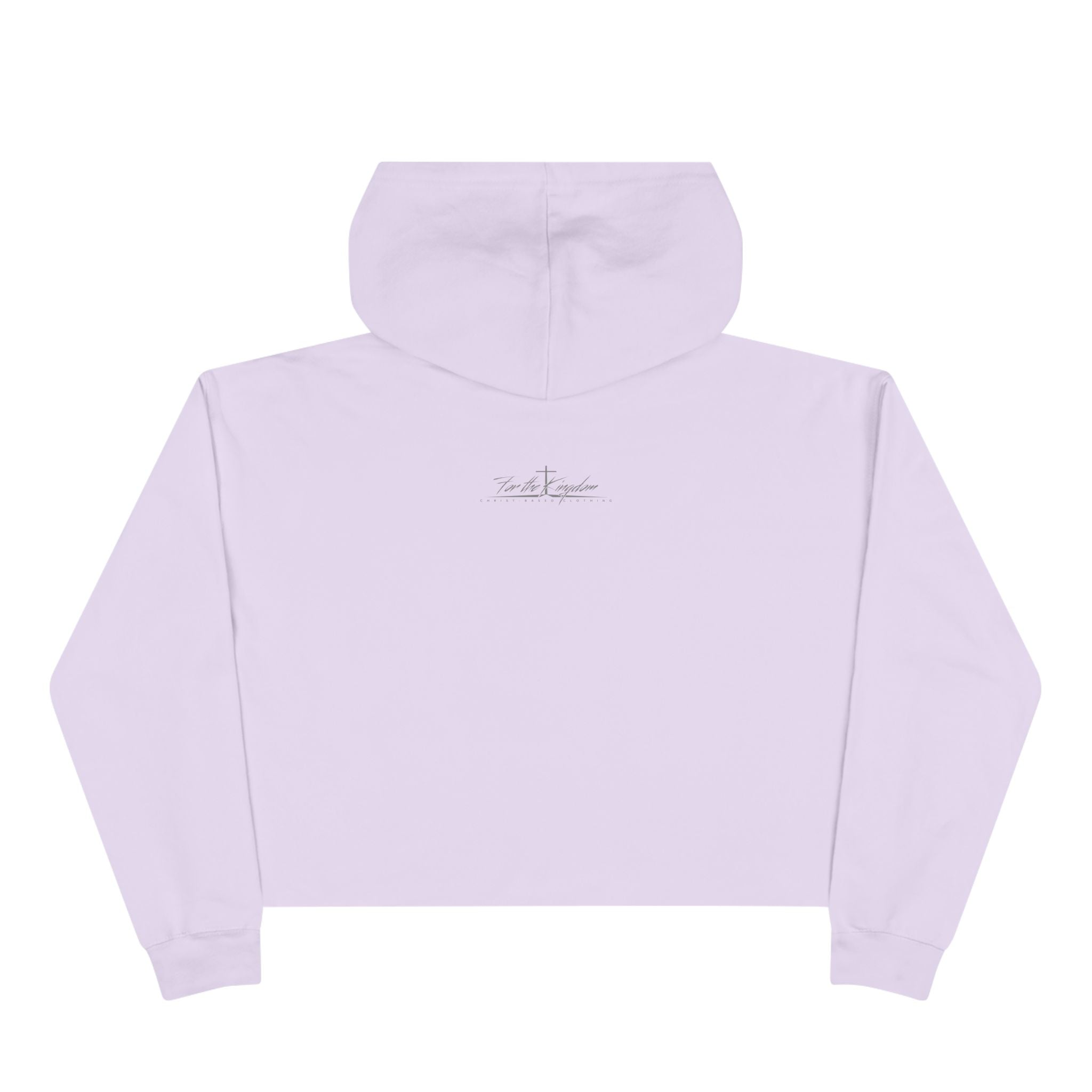 Just a Girl in Love with Jesus - Christian Crop Hoodie