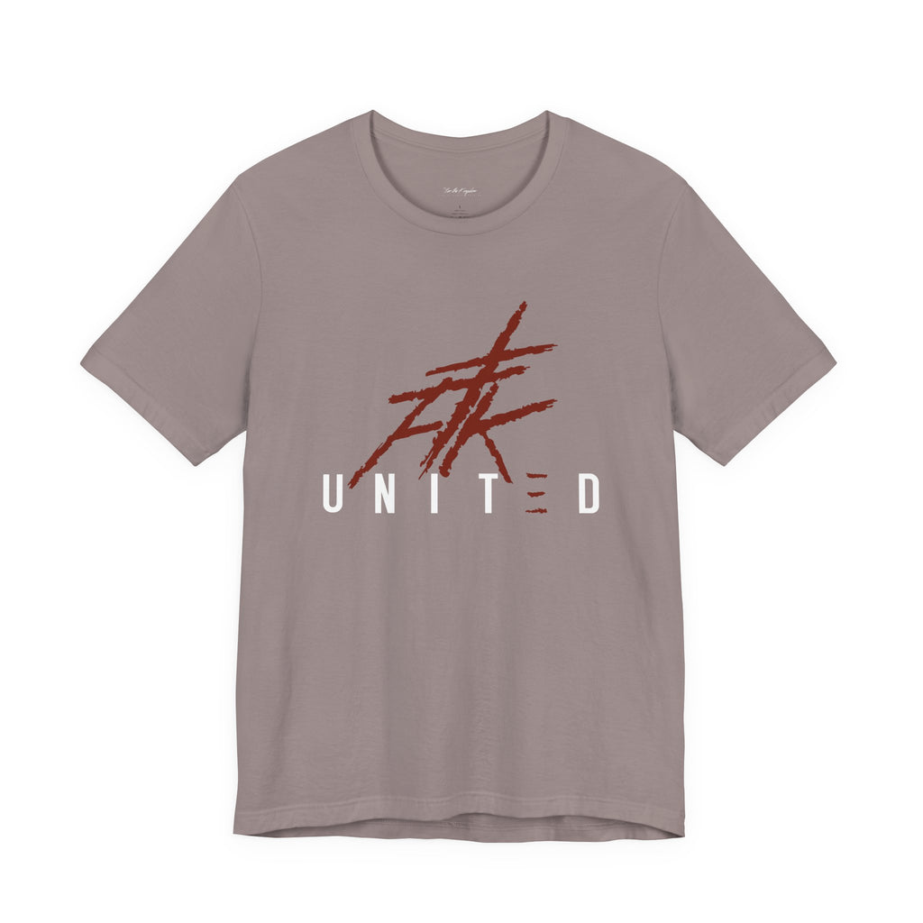 FTK UNIT≡D Logo Light Pallete T-Shirt — Bold Brushstroke Graphic Tee